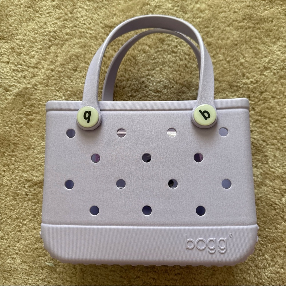EUC Bogg Bag Baby Bitty Boggs Bag Small Style 4406 Purple Unisex